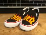 画像: 【25555-2623】VANS×THRASHER　SLIP-ON PRO　（ブラック）　USED