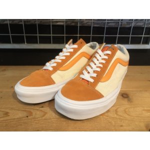 画像: 【35554-2617】VANS　OLD SKOOL　（ナチュラル/オレンジ）　USED