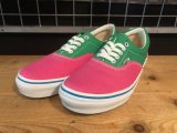 画像: 【35532-2620】VANS　ERA　（グリーン/ピンク）　USED