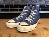 画像: 【35581-2635】converse　ALL STAR J HI　（ライトネイビー）　USED
