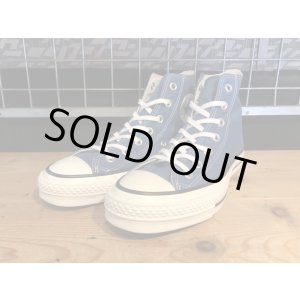 画像: 【35581-2635】converse　ALL STAR J HI　（ライトネイビー）　USED