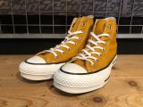 画像: 【35601-2633】converse　ALL STAR J HI　（マスタード）　USED