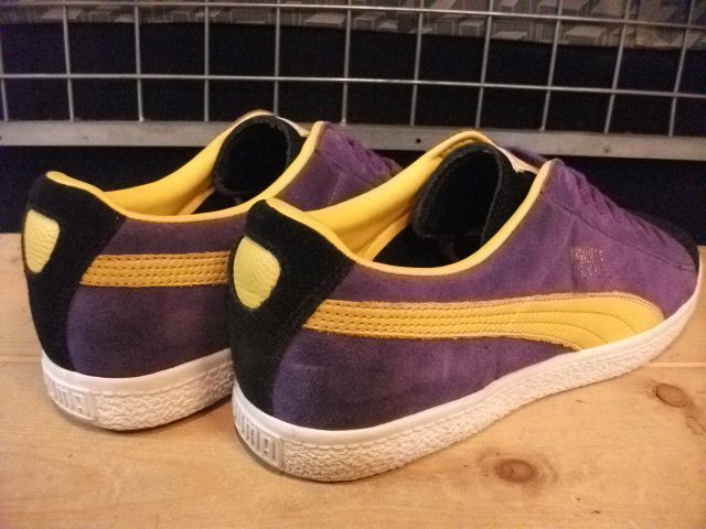 画像: 【23773-24】PUMA　CLYDE　（パープル/イエロー/ブラック）　USED