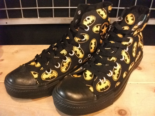 画像: 【23009-15】converse CT ALL STAR PRT HI BATMAN （ブラック/イエロー）　新品