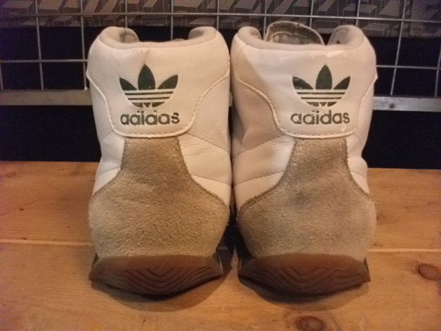 画像: 【24171-29】adidas COUNTRY HI （ホワイト/グリーン）　USED