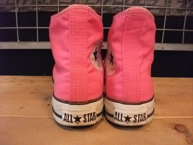 画像: 【23385-55】converse ALL STAR HI （ピンク）　USED