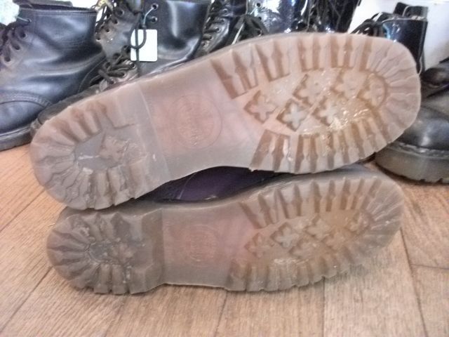 画像: 【23453-67】Dr.Martens　8ホール　（パープル）　USED