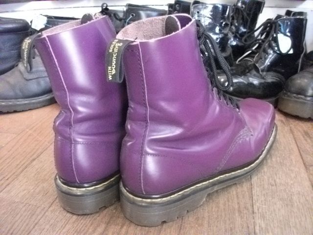 画像: 【23453-67】Dr.Martens　8ホール　（パープル）　USED