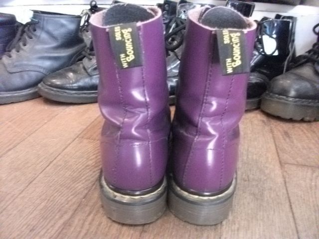 画像: 【23453-67】Dr.Martens　8ホール　（パープル）　USED