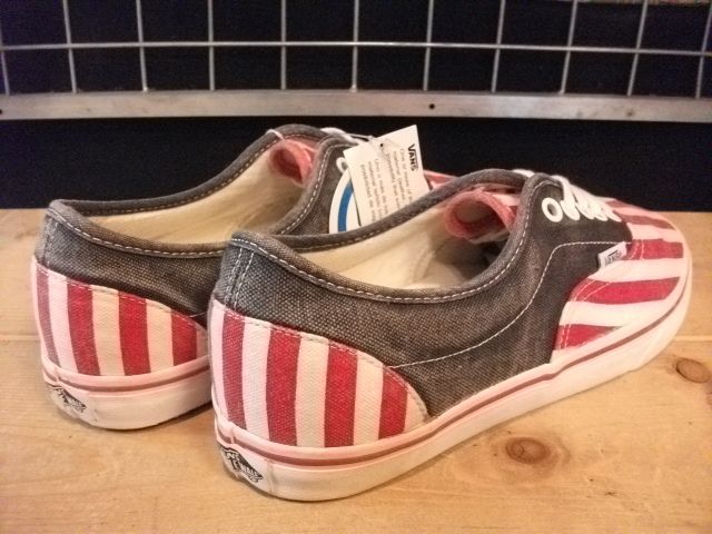 画像: 【23480-77】VANS　AUTHENTIC　（ホワイト/レッド/ネイビー）　新品