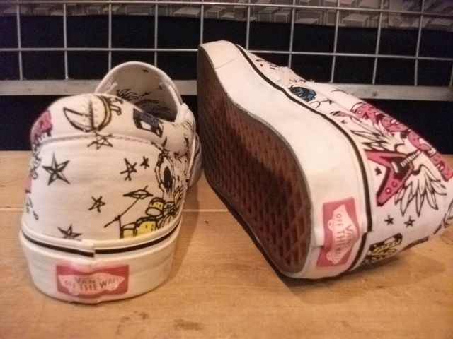 画像: 【19489-78】VANS　SLIP-ON　（ホワイト/マルチ）　新品