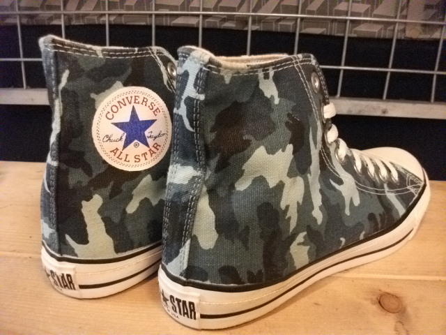 画像: 【21276-85】converse ALL STAR CAMO HI （ブルー）　新品