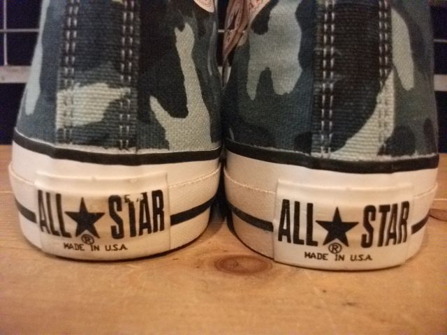 画像: 【21276-85】converse ALL STAR CAMO HI （ブルー）　新品