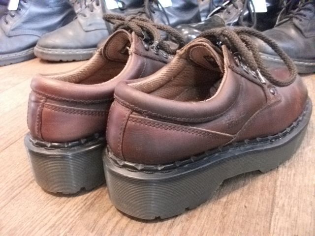 画像: 【20062-99】Dr.Martens　4ホールローカット　（ブラウン）　USED