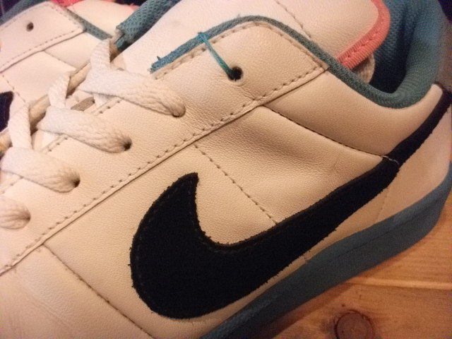 画像: 【24421-100】NIKE　ZOOM CLASSIC SB　（ホワイト/ブルー/ピンク）　USED