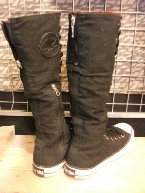 21329-112】converse ALL STAR W-PUNK XX-HI （ブラック） USED - GREEN LIGHT 高円寺