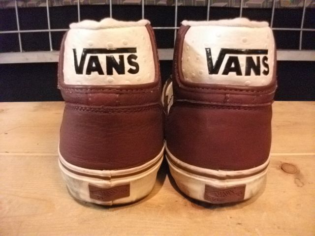 画像: 【23382-124】VANS　MID SKOOL ’77 LX VINTAGE　（エンジ/ホワイト）　USED