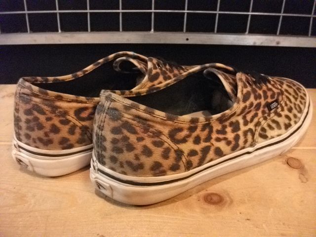 画像: 【24444-127】VANS　AUTHENTIC　LEOPARD　（ブラウン/ブラック）　USED