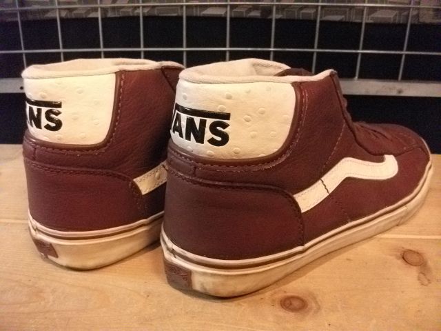 画像: 【23382-124】VANS　MID SKOOL ’77 LX VINTAGE　（エンジ/ホワイト）　USED