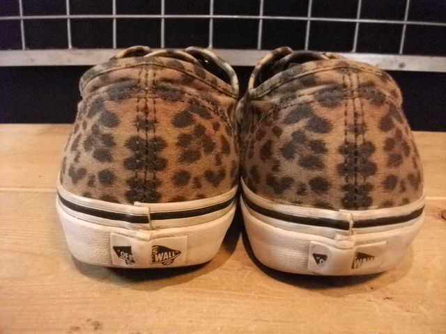 画像: 【24444-127】VANS　AUTHENTIC　LEOPARD　（ブラウン/ブラック）　USED