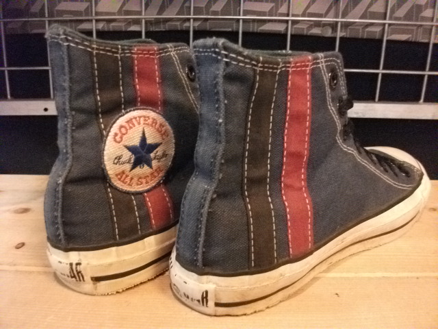 画像: 【22334-143】converse ALL STAR HI （ネイビー）　USED