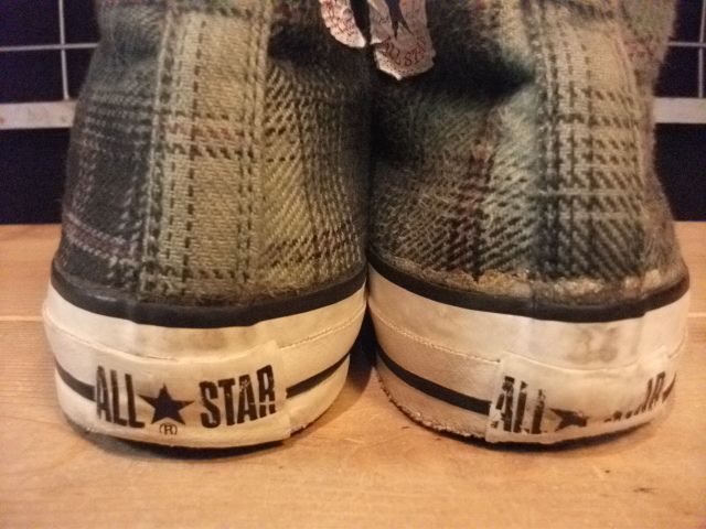 画像: 【22418-140】converse ALL STAR HI （グリーン）　USED