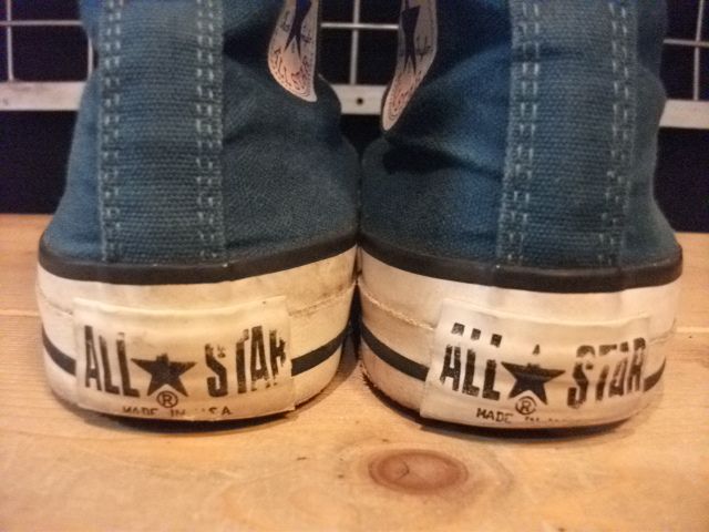 画像: 【23528-145】converse ALL STAR HI （ブライト　ブルームーン）　USED