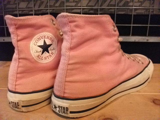 画像: 【20966-142】converse ALL STAR HI （ピンク）　USED