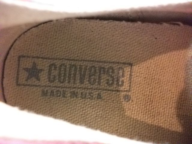 画像: 【14558-137】converse ALL STAR OX （ピンク）　USED