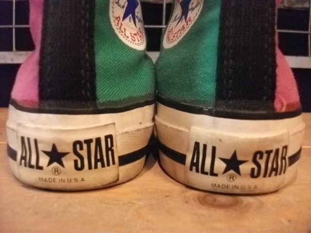 画像: 【20227-144】converse ALL STAR HI （マルチ）　USED