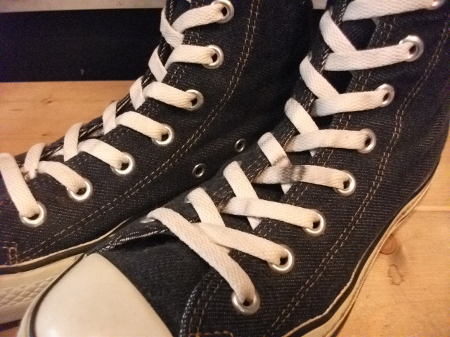 画像: 【21563-164】converse ALL STAR DENIM KNEE-HI （デニム）　USED