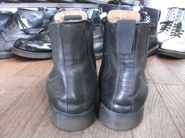 画像: 【18285-167】Dr.Martens　サイドゴアブーツ　（ブラック）　USED