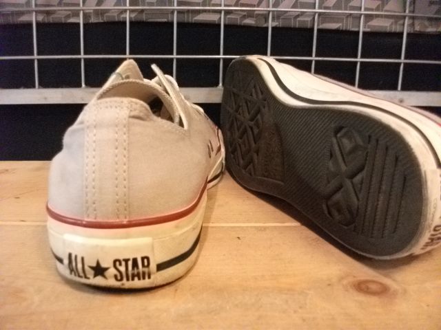 画像: 【22726-176】converse ALL STAR OX （グレー）　USED