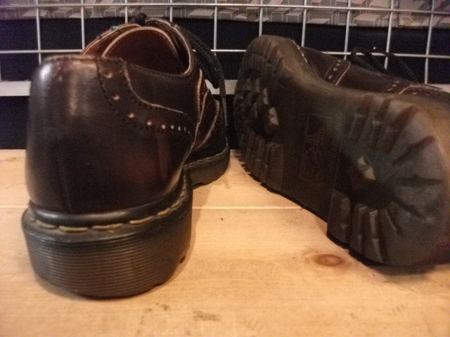 画像: 【22326-193】Dr.Martens　ウィングチップローカット　（ボルドー）　USED