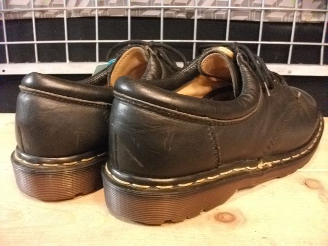 画像: 【24491-187】Dr.Martens　5ホールローカット　（ブラック）　USED