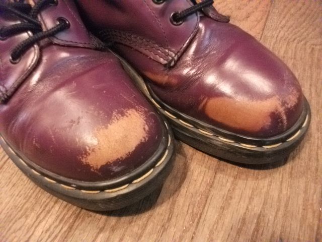 画像: 【24511-196】Dr.Martens　8ホール　（パープル）　USED