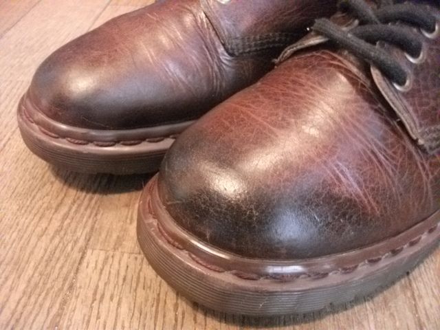 画像: 【22494-226】Dr.Martens　5ホールローカット　（ブラウン）　USED