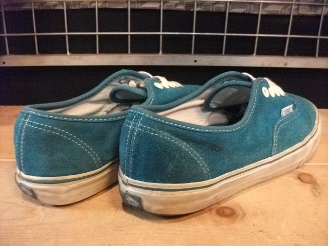 画像: 【24642-246】VANS　AUTHENTIC SUEDE　（ブルー）　USED