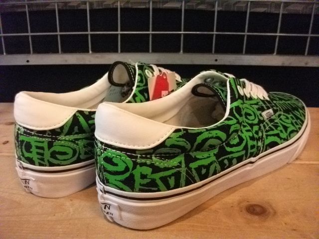 画像: 【24651-252】VANS　ERA VAN DOREN　（ブラック/グリーン）　新品