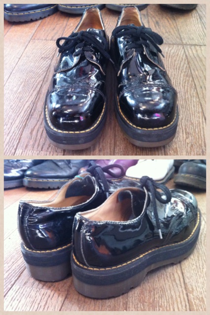 画像: 【24697-270】Dr.Martens　3ホールローカット　（ブラック）　USED