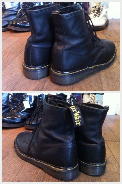 画像: 【24678-273】Dr.Martens　8ホール　（ブラック）　USED