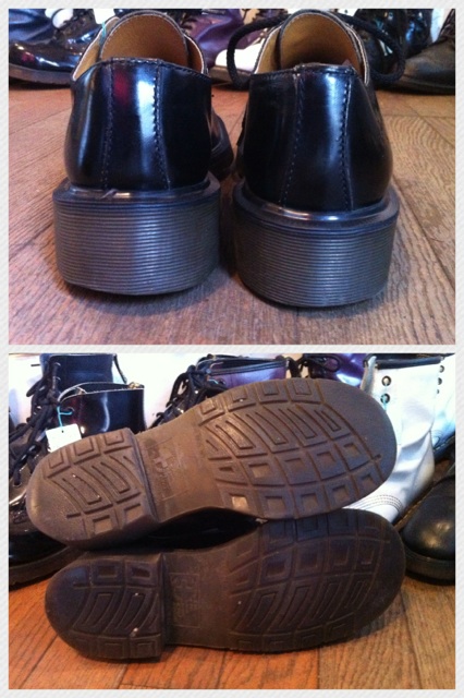 画像: 【24691-280】Dr.Martens　4ホールローカット　（ブラック）　USED