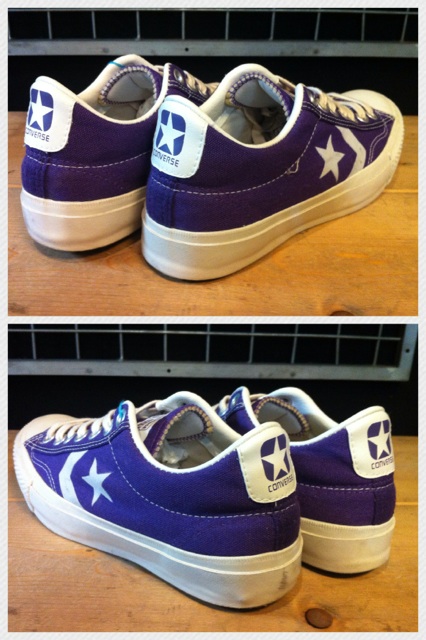 画像: 【24713-293】converse CHEVRON STAR OX （パープル/ホワイト）　USED