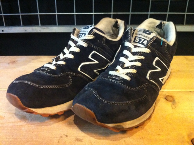 24810-303】new balance ML574NNA （ネイビー） USED - GREEN LIGHT 高円寺