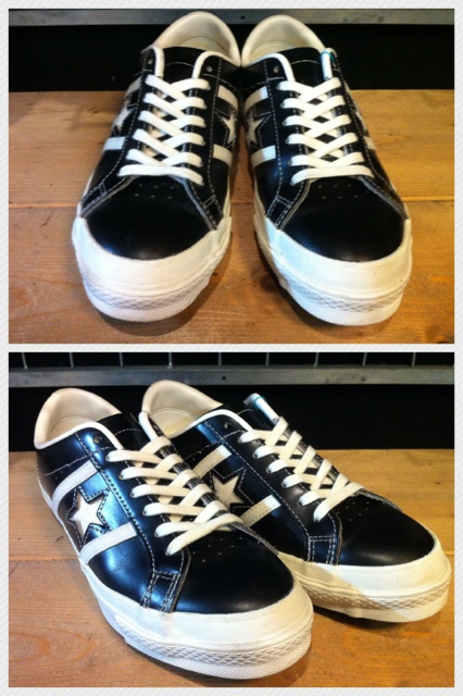 画像: 【22876-310】converse JACK STAR OX （ブラック）　新品