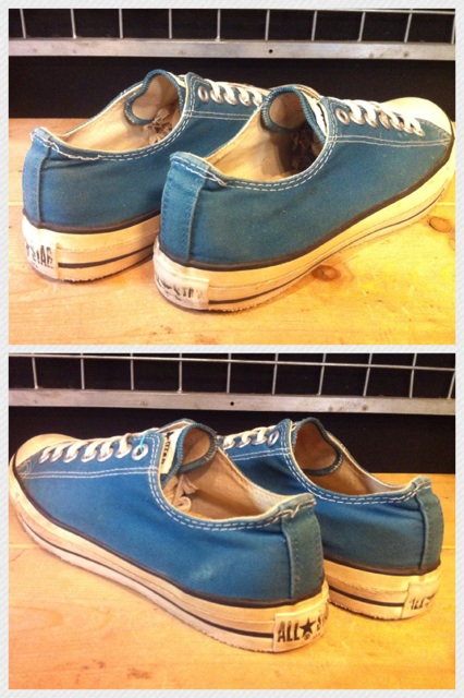 画像: 【24847-325】converse ALL STAR OX （ブライトブルームーン）　USED