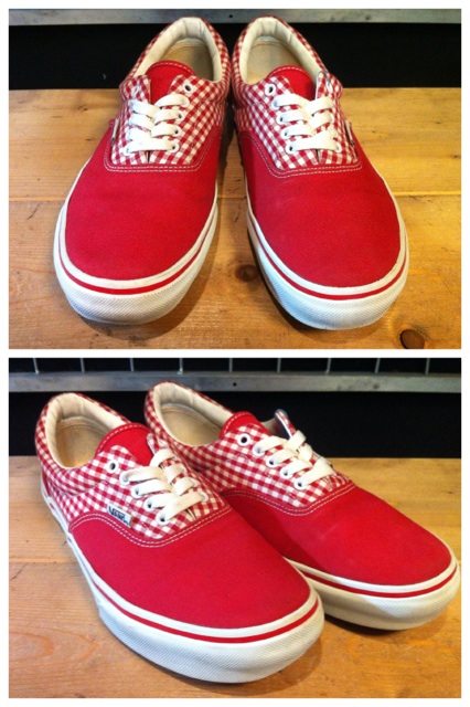 画像: 【24925-332】VANS　ERA　（レッド/ホワイト）　USED