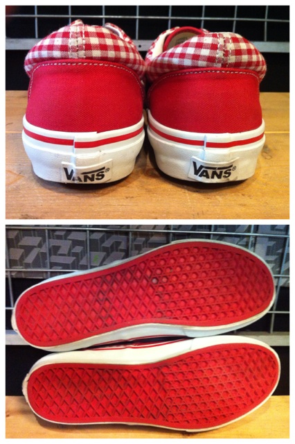 画像: 【24925-332】VANS　ERA　（レッド/ホワイト）　USED