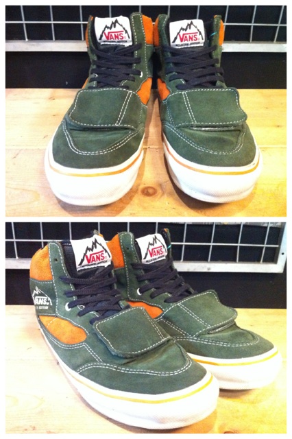 画像: 【24919-341】VANS　MOUNTAIN EDITION　（オレンジ/グリーン）　USED