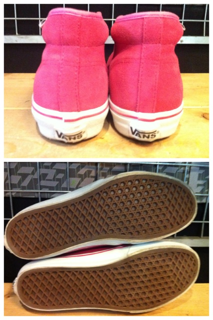 画像: 【24964-347】VANS　CHUKKA　SUEDE　（ピンク）　USED